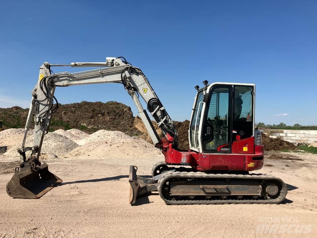Takeuchi TB 280 FR Midigraafmachines 7t - 12t
