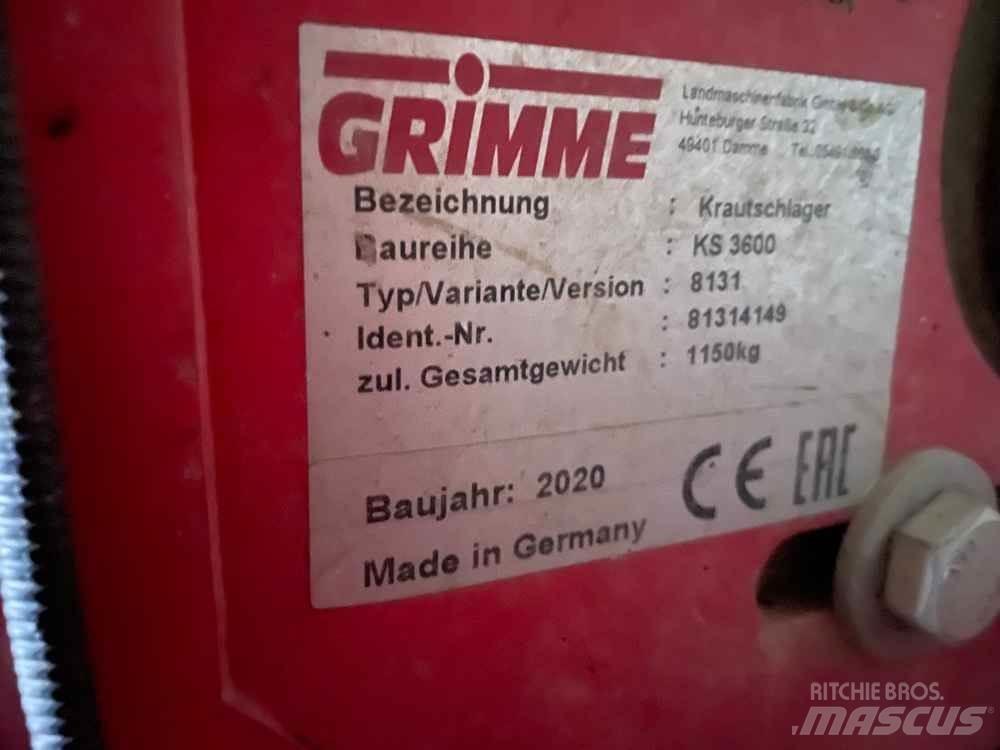 Grimme KS 3600 Aardappel materieel - Overigen