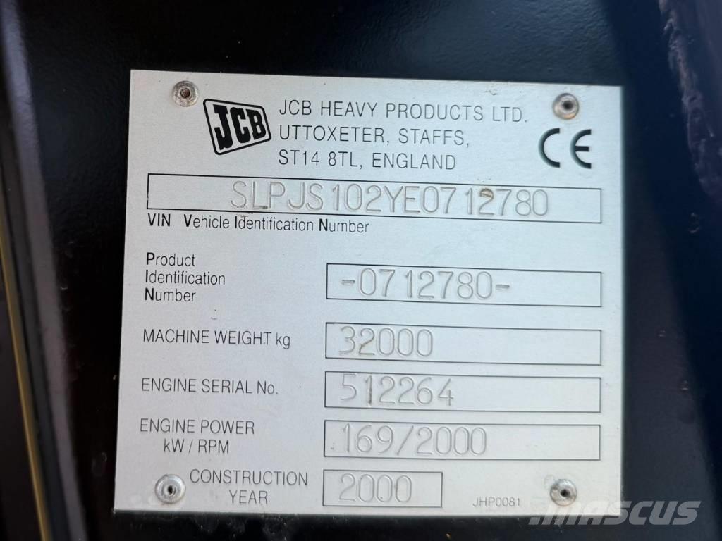 JCB JS 330 XD Rupsgraafmachines