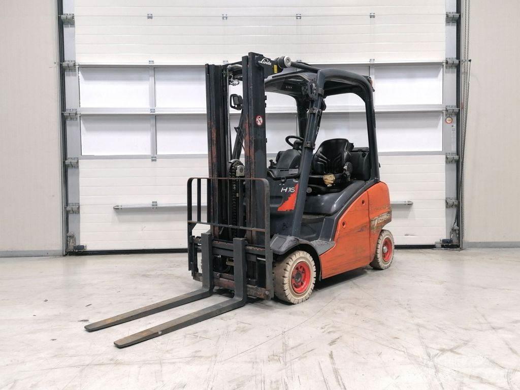 Linde H16T-01 LPG heftrucks