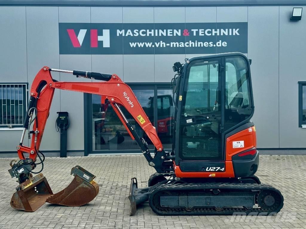 Kubota U 27-4 Minigraafmachines < 7t