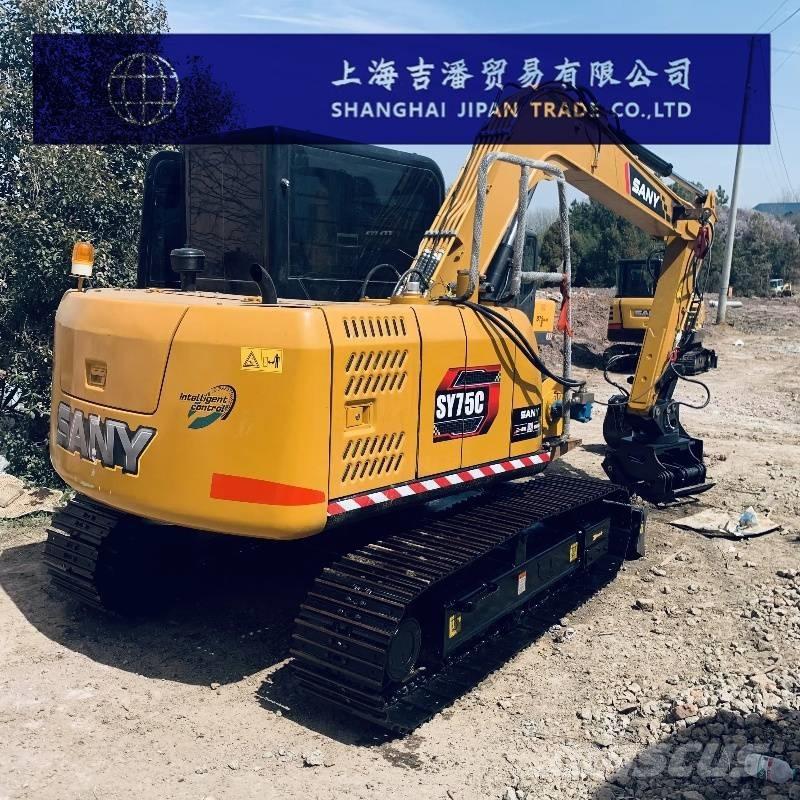 Sany SY 75 Rupsgraafmachines