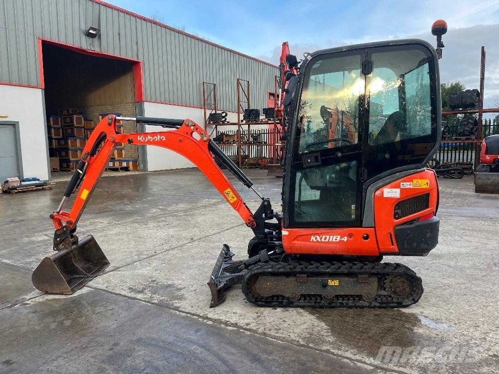Kubota KX 018-4 Minigraafmachines < 7t