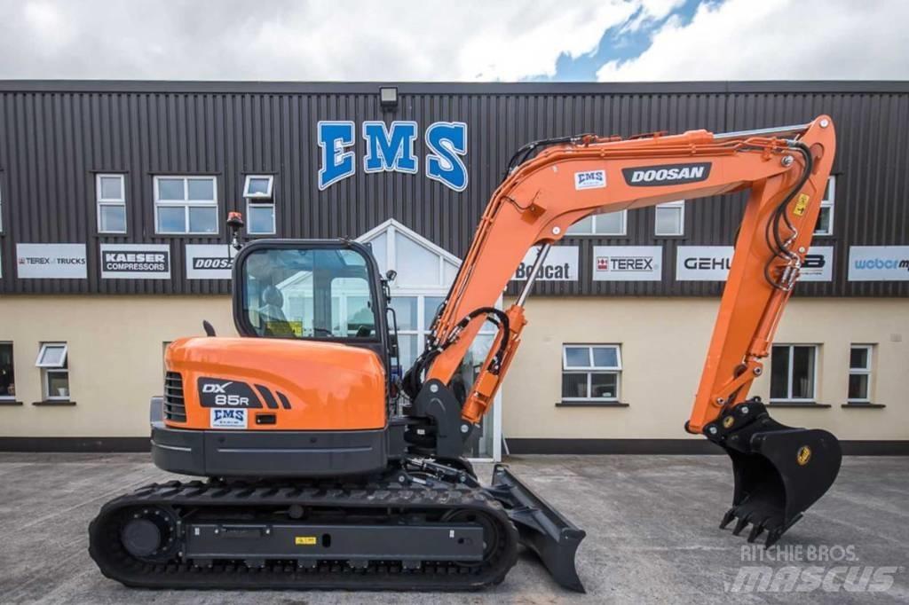 Doosan DX 85 R Midigraafmachines 7t - 12t