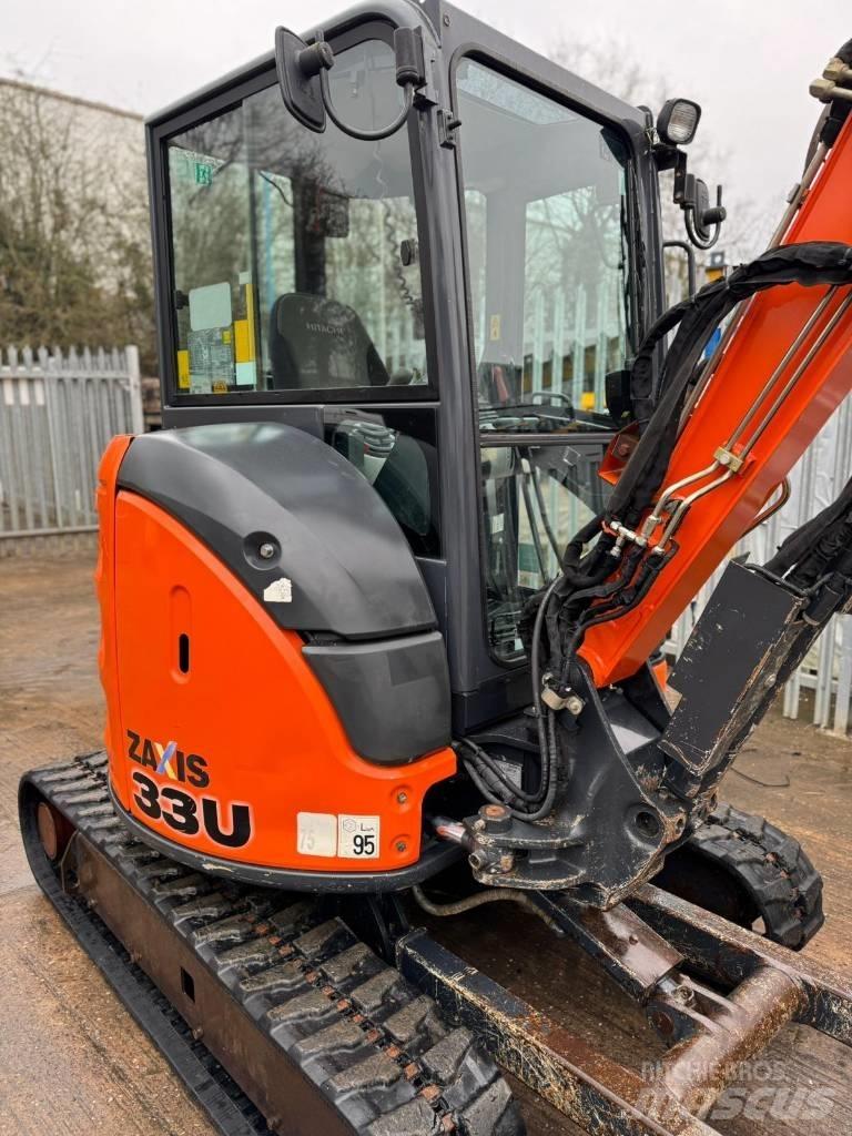 Hitachi ZX 33 U Minigraafmachines < 7t