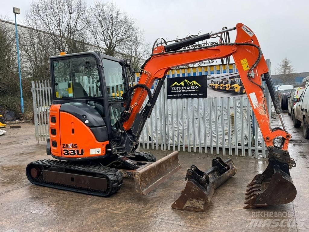 Hitachi ZX 33 U Minigraafmachines < 7t