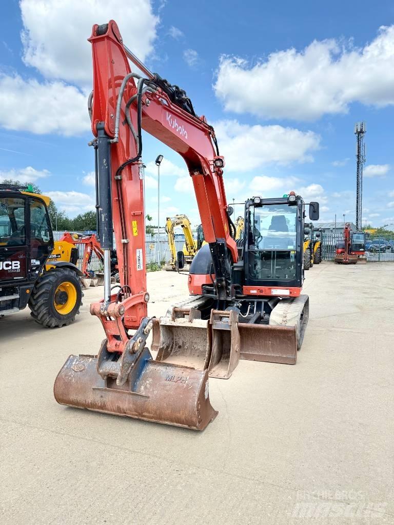 Kubota KX 080-4 Midigraafmachines 7t - 12t