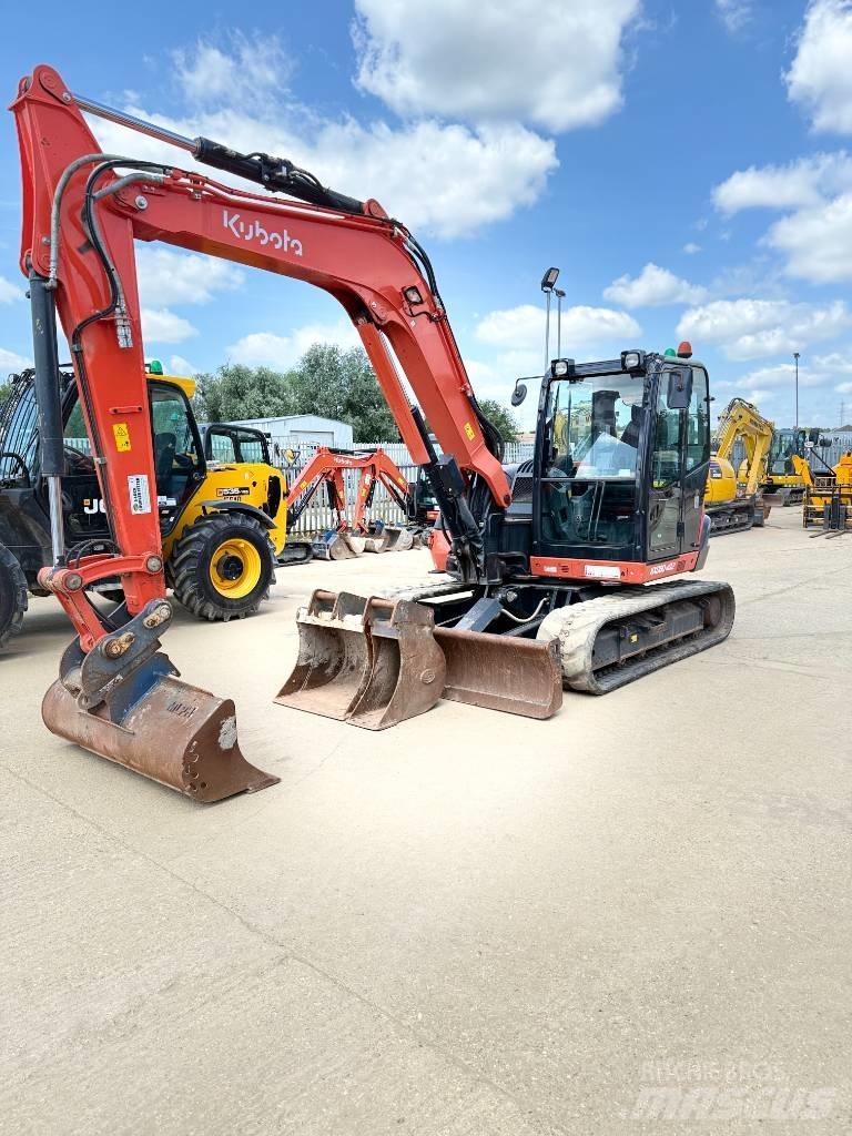 Kubota KX 080-4 Midigraafmachines 7t - 12t
