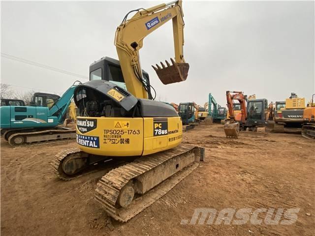Komatsu pc78us Rupsgraafmachines