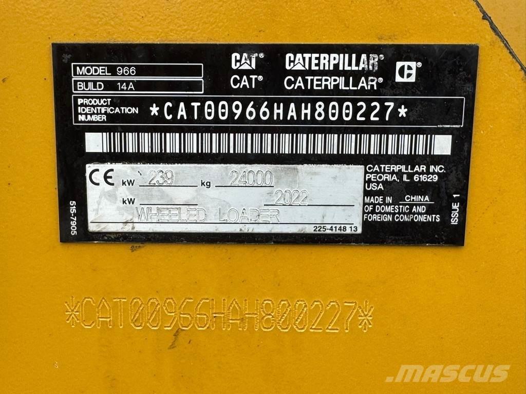 CAT 966 Wielladers