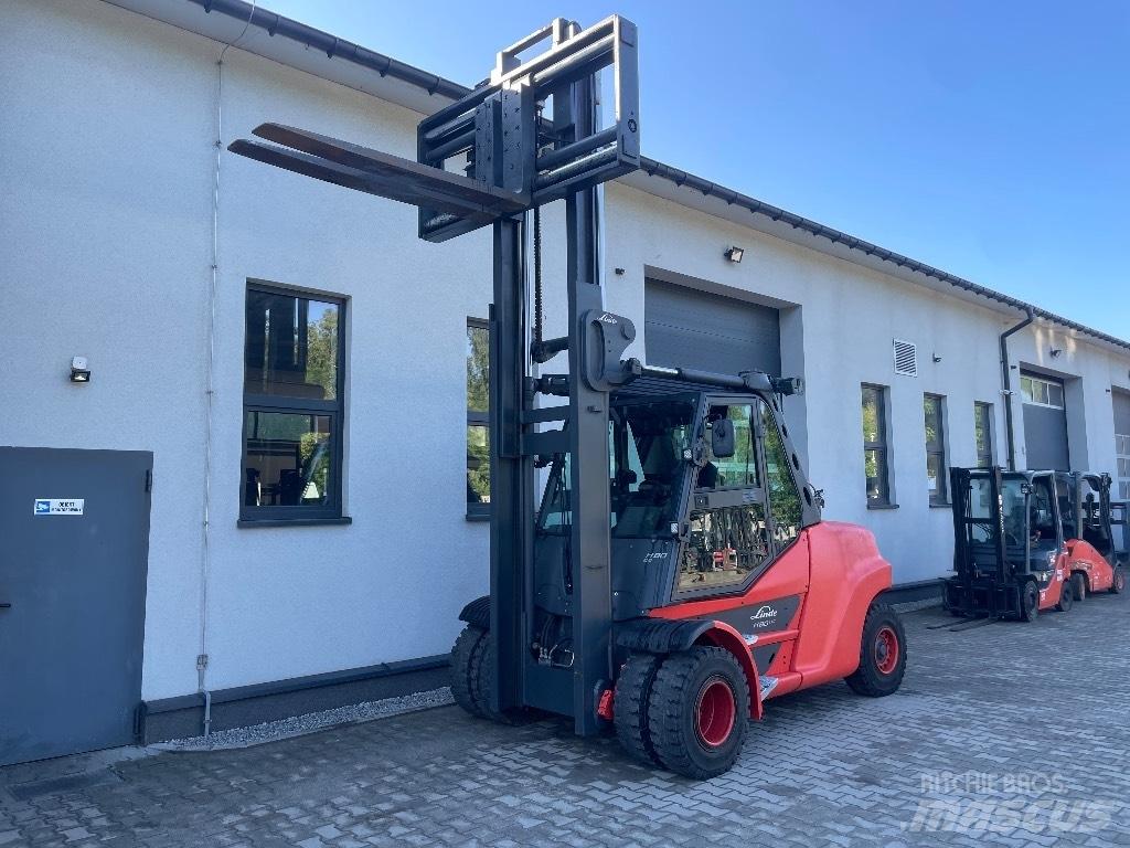 Linde H80T-03/1100 LPG heftrucks