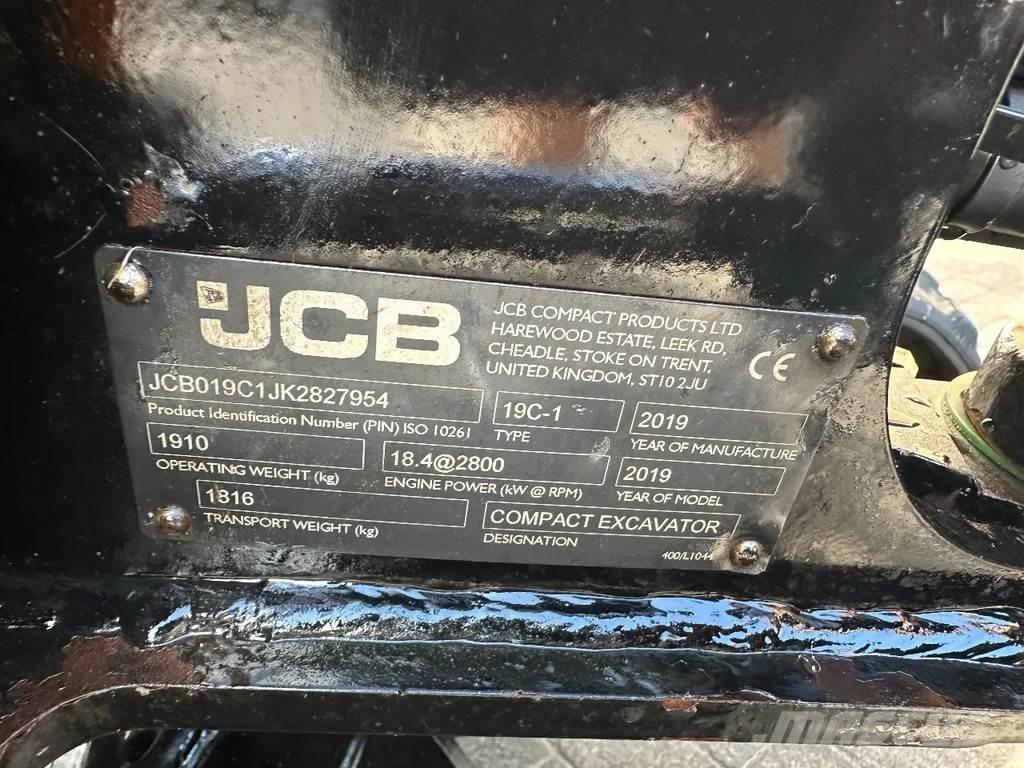 JCB 19C-1 Minigraafmachines < 7t
