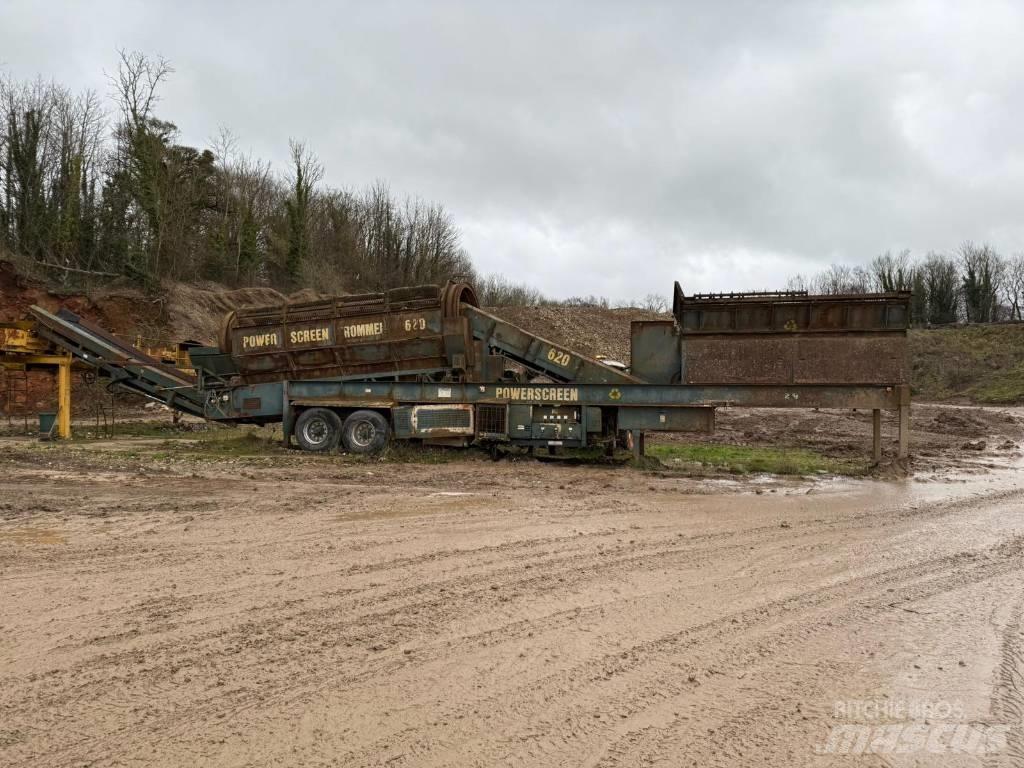 PowerScreen 620 Zeefinstallatie