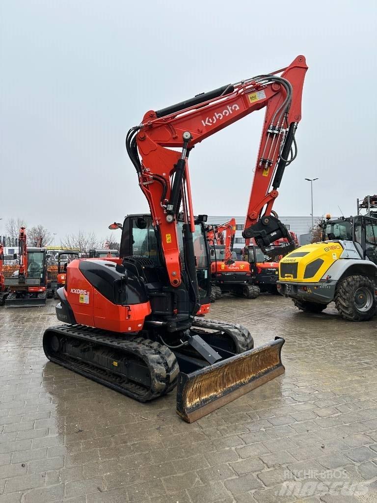 Kubota KX 085-5 2PGL Midigraafmachines 7t - 12t