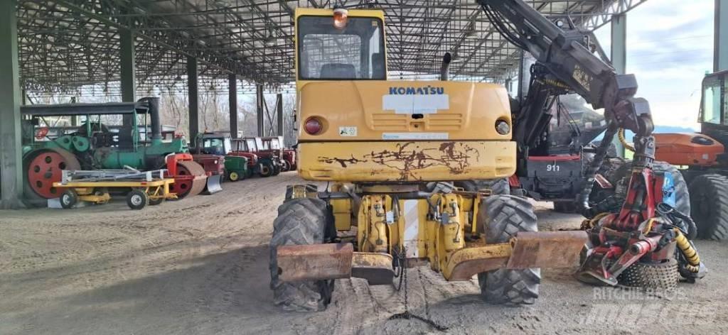 Komatsu PW 110 Wielgraafmachines