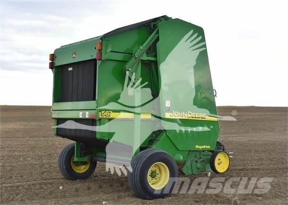 John Deere 567 Ronde-balenpersen