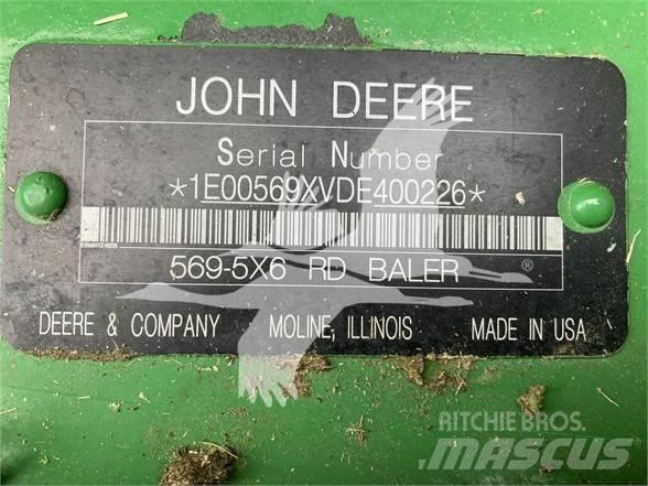 John Deere 569 Ronde-balenpersen