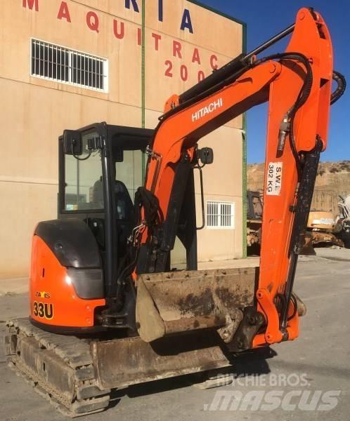 Hitachi ZX 33 U-5 A Minigraafmachines < 7t