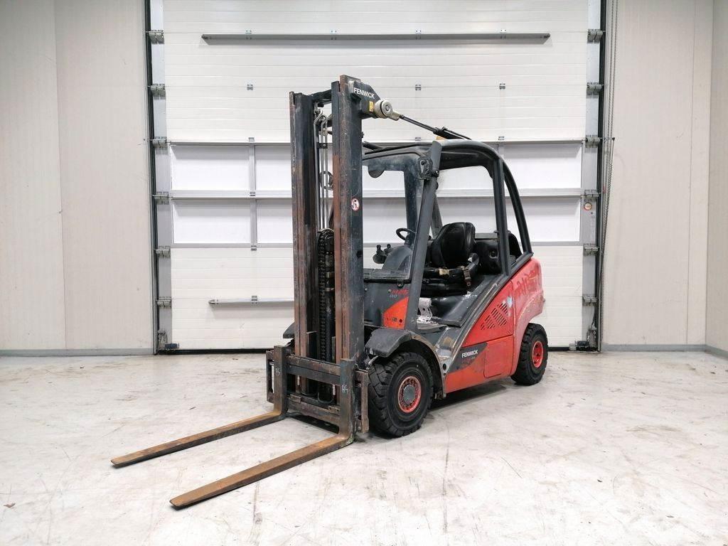 Linde H25T-02 LPG heftrucks