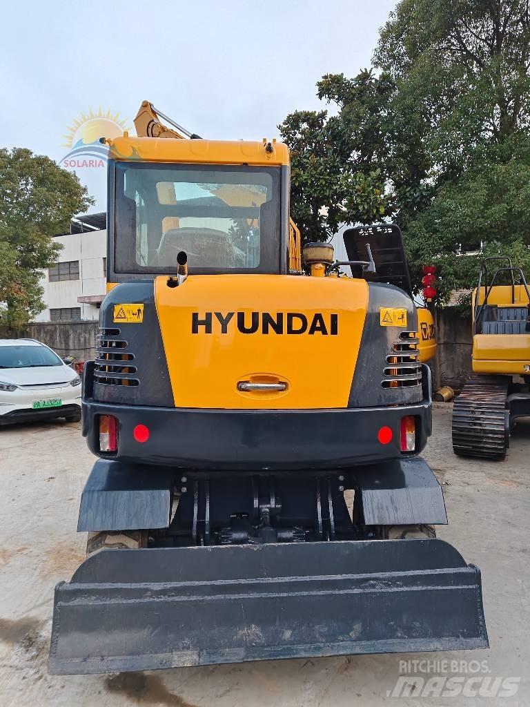 Hyundai R 60 W Wielgraafmachines