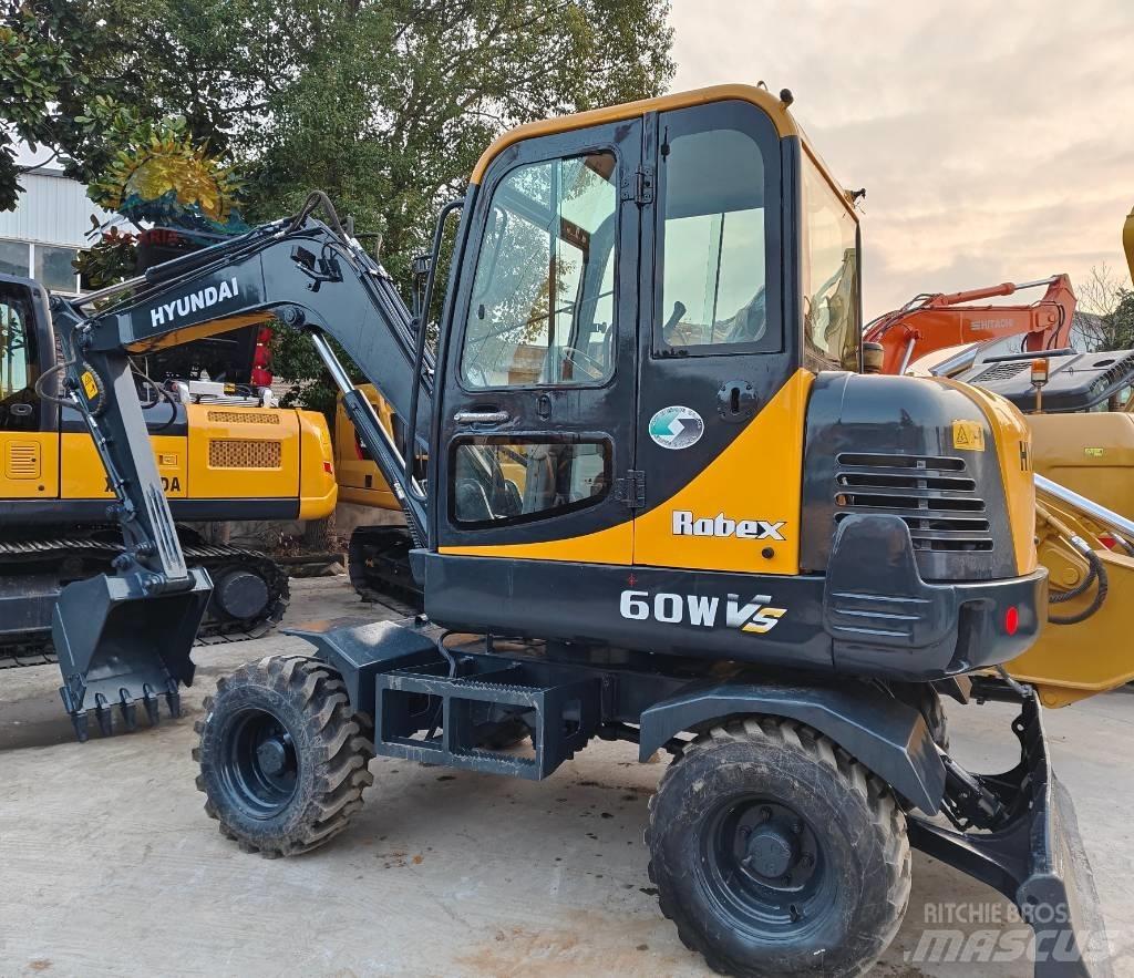 Hyundai R 60 W Wielgraafmachines