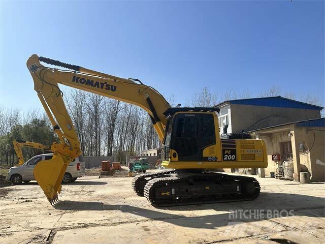 Komatsu PC200-8 Rupsgraafmachines