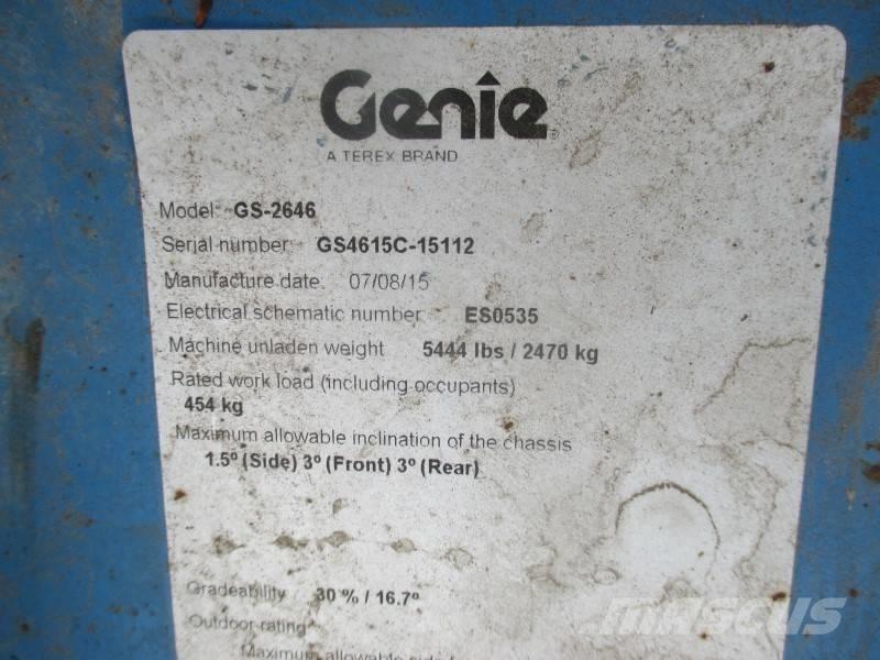 Genie GS 2646 Schaarhoogwerkers