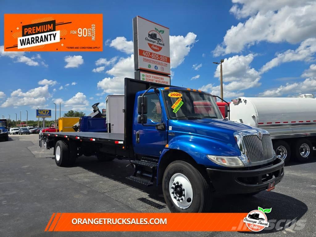 International MV607 Platte bakwagens