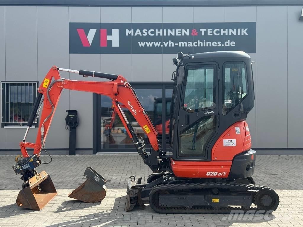 Kubota U 20-3 Minigraafmachines < 7t