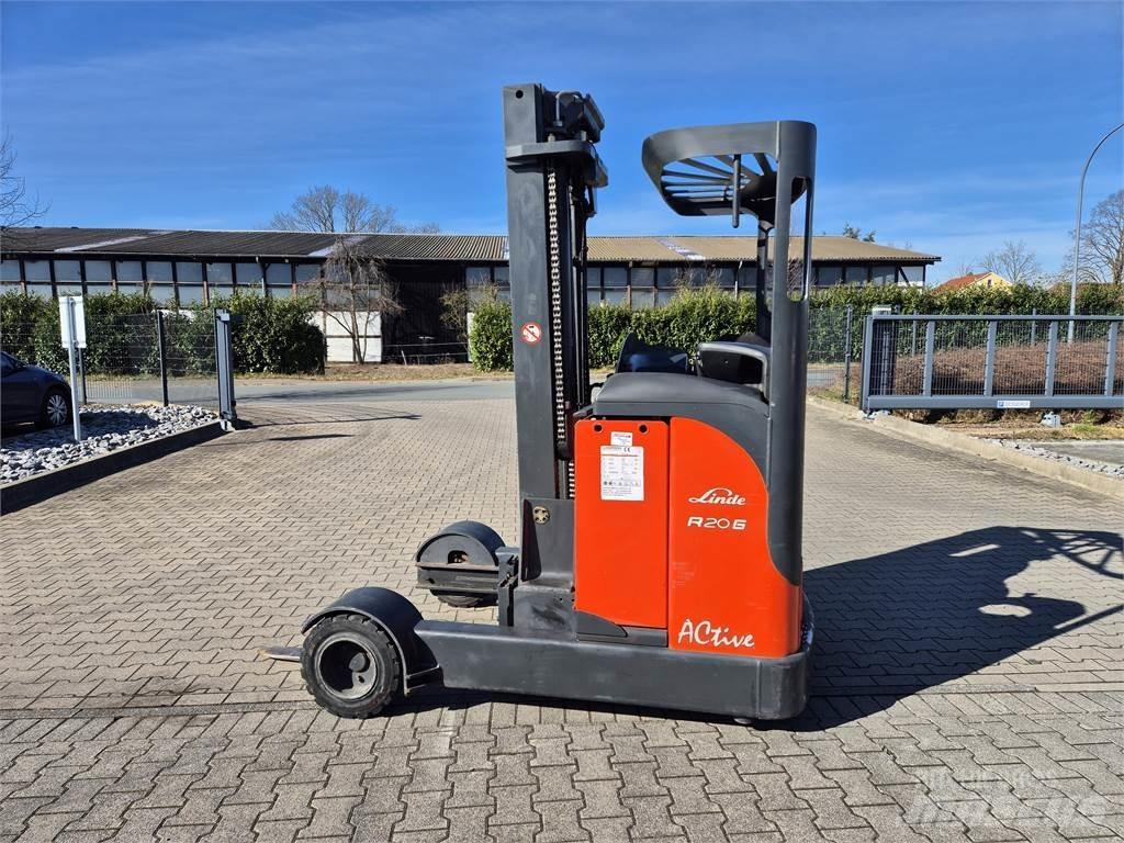Linde R20G-12 Reachtruck voor hoog niveau
