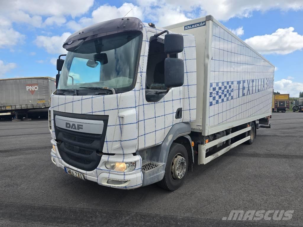 DAF LF210 Bakwagens met gesloten opbouw