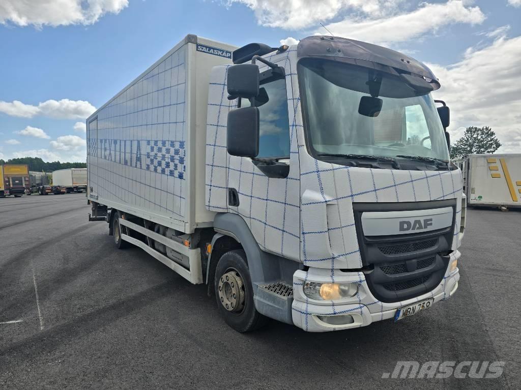 DAF LF210 Bakwagens met gesloten opbouw