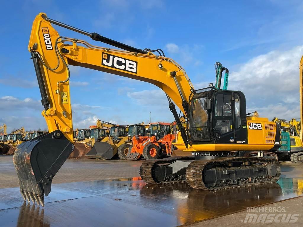 JCB 205 Rupsgraafmachines