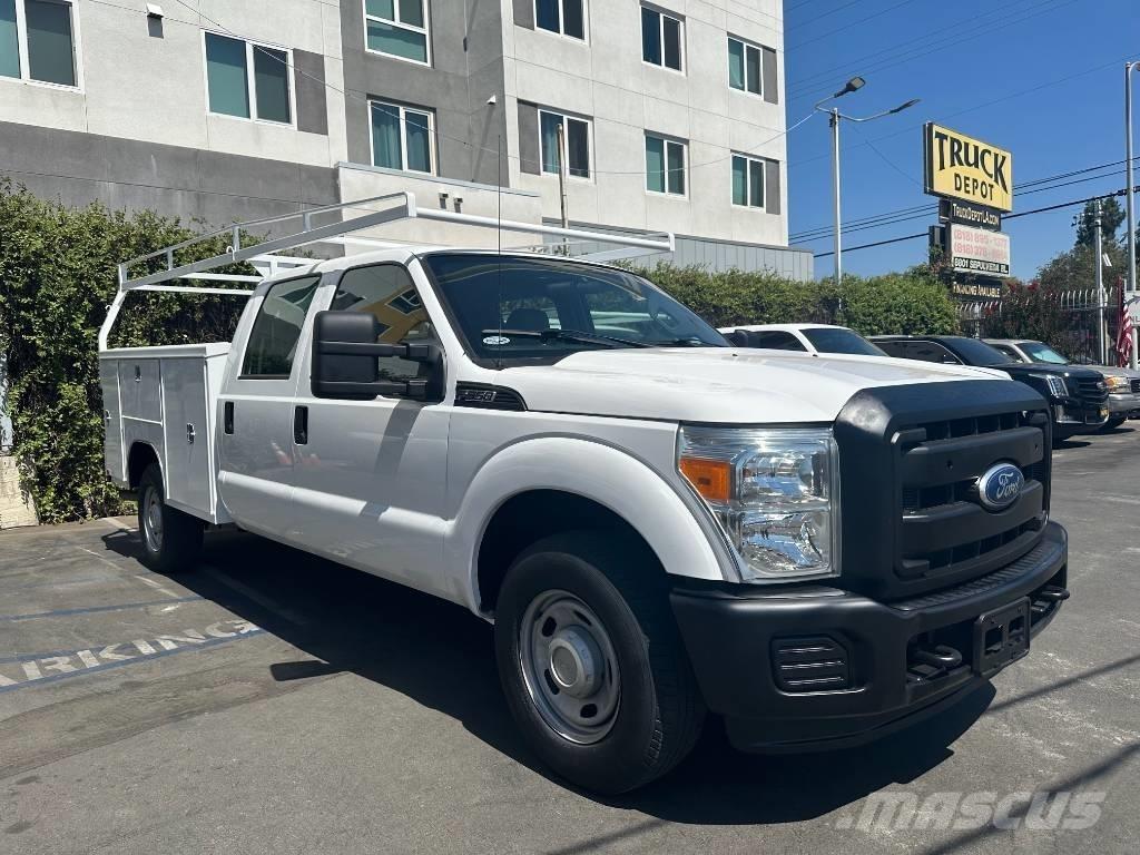 Ford F 350 Bestelwagens met open laadbak