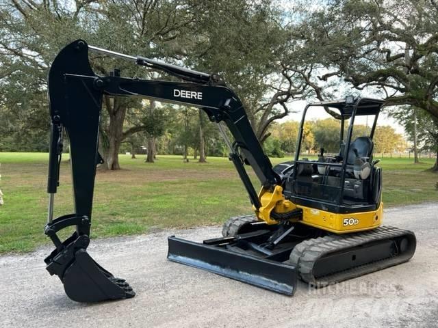 John Deere 50 D Minigraafmachines < 7t
