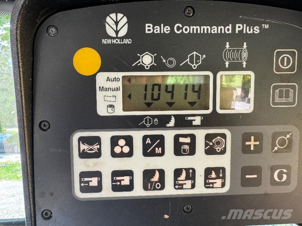 New Holland BR 6090 Ronde-balenpersen