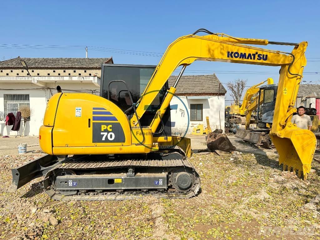 Komatsu PC 70-8 Rupsgraafmachines