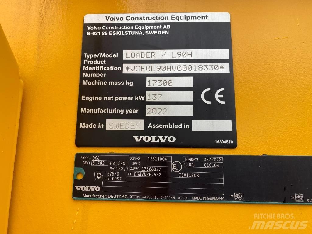 Volvo L90H  / L 90 H Wielladers