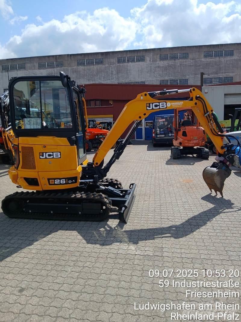 JCB 26C-1 Minigraafmachines < 7t