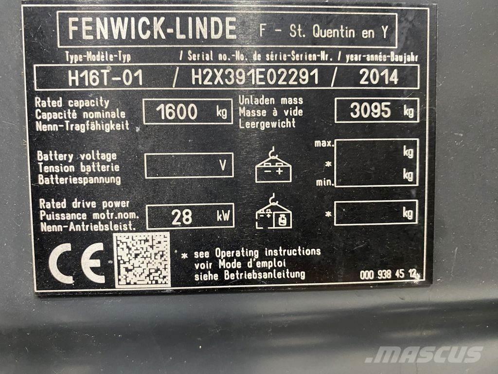 Linde H16T Heftrucks overige