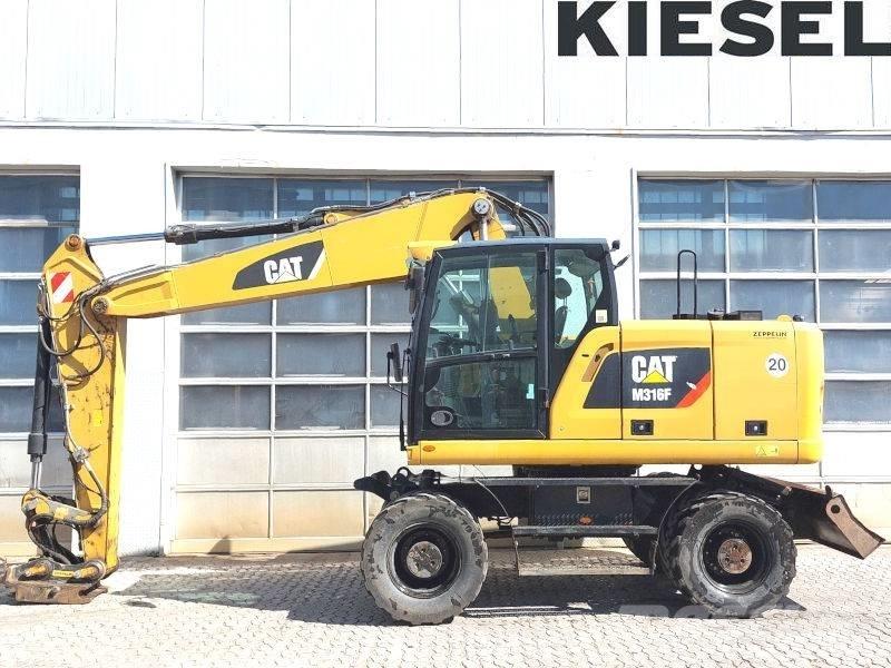 CAT M 316 F Wielgraafmachines