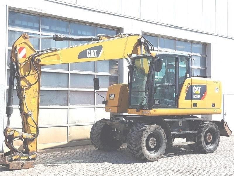 CAT M 316 F Wielgraafmachines