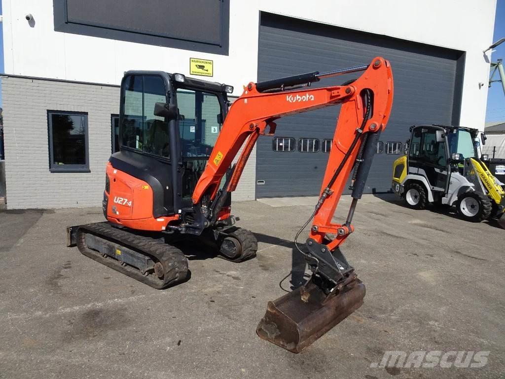 Kubota U27-4 Minigraafmachines < 7t