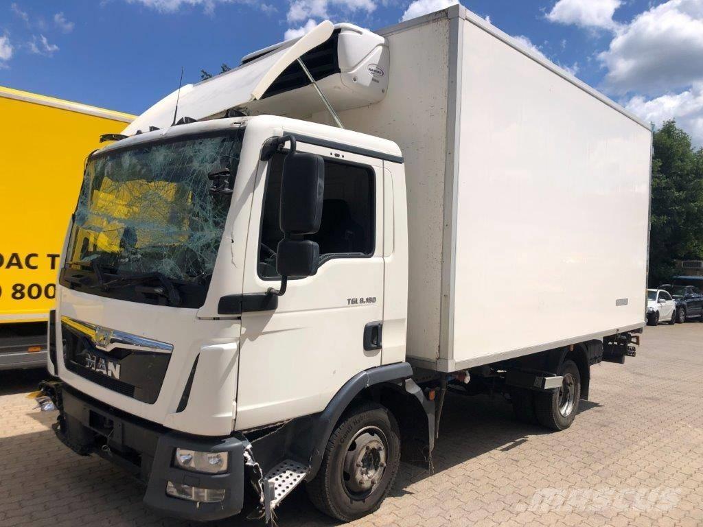 MAN TGL 8.180 Bakwagens met gesloten opbouw