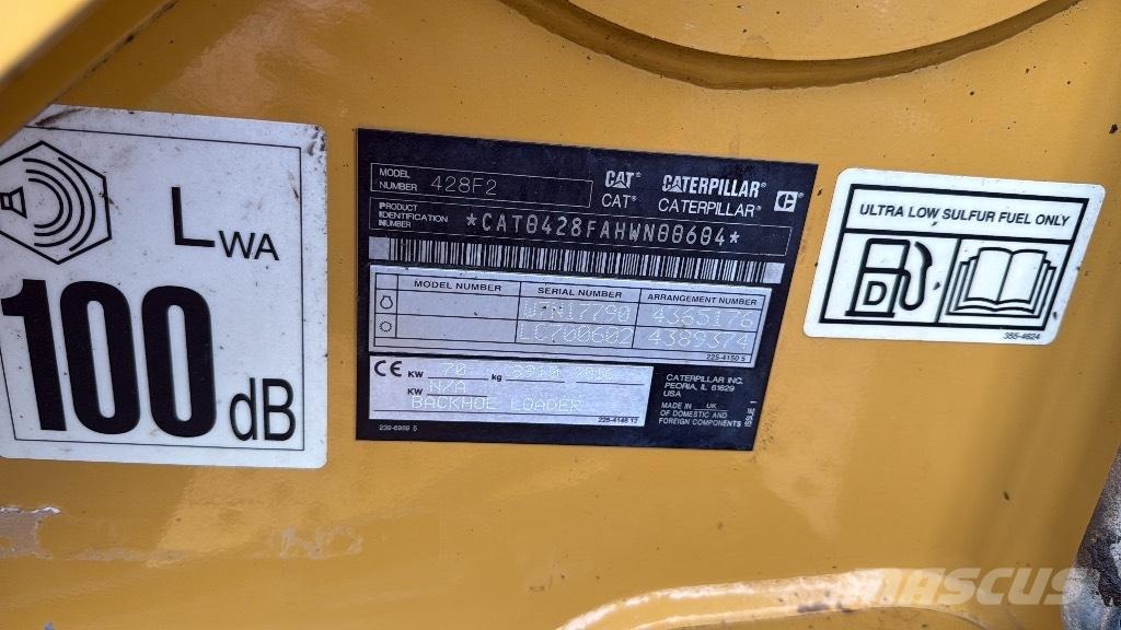 CAT 428 F Graaf-laadcombinaties