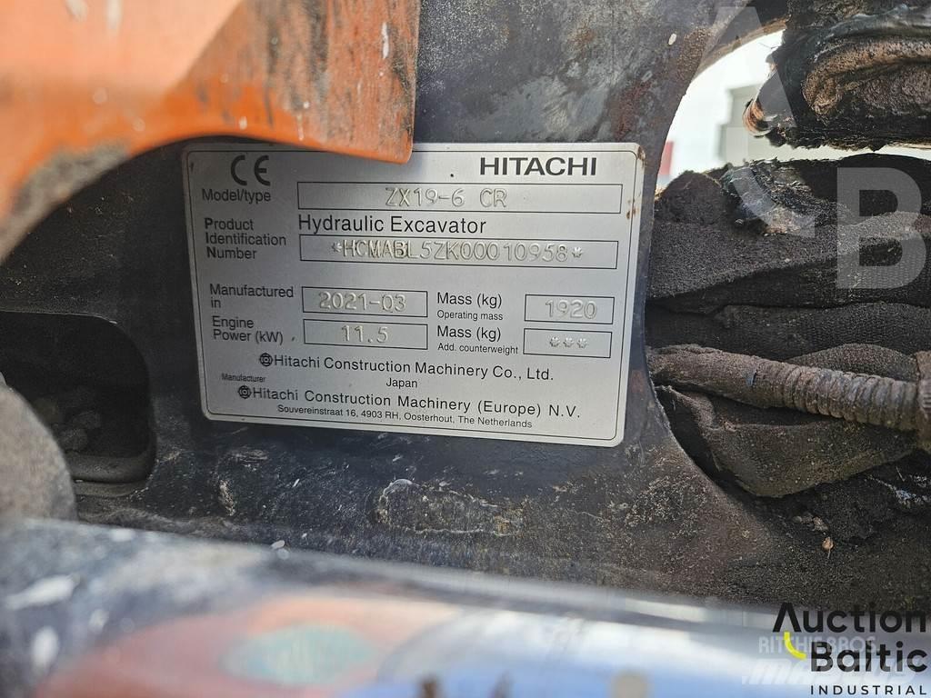 Hitachi ZX19-6 CR Minigraafmachines < 7t