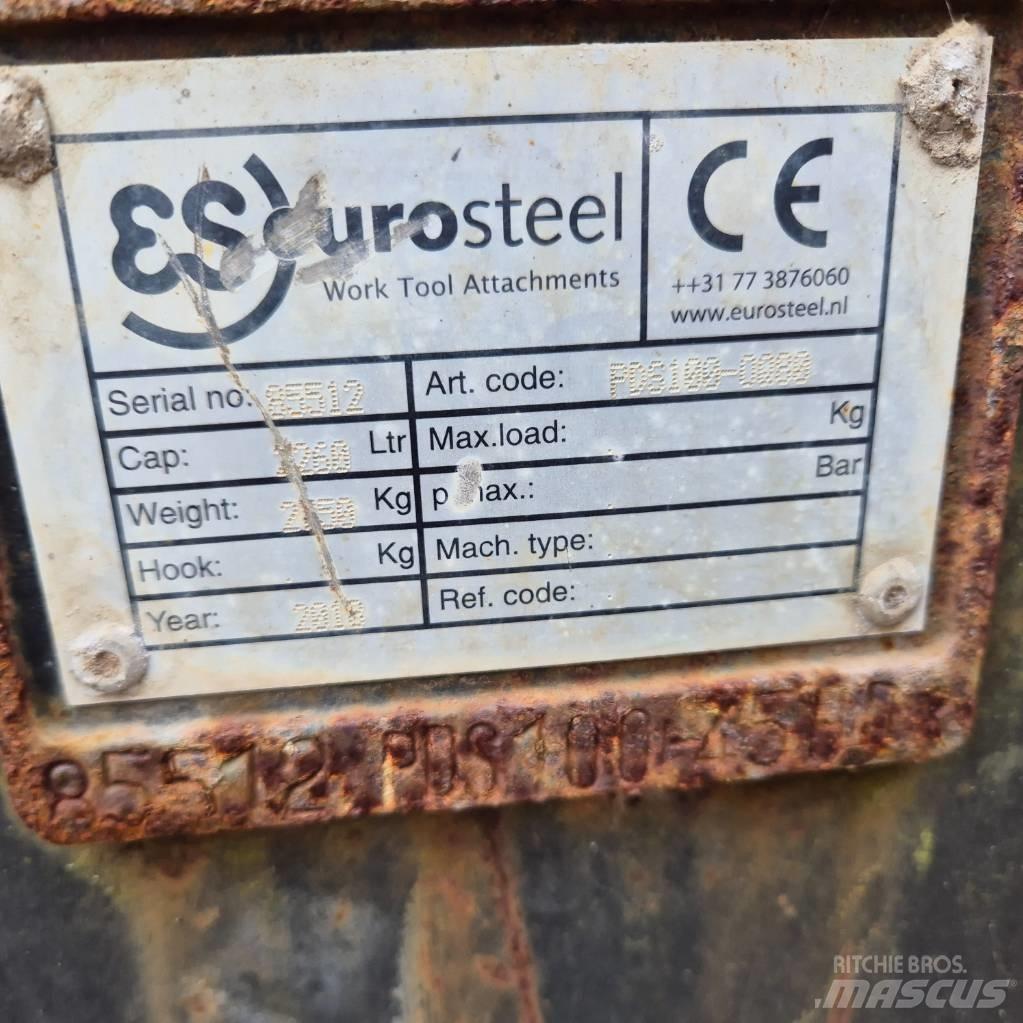 Eurosteel bucket Puinbakken