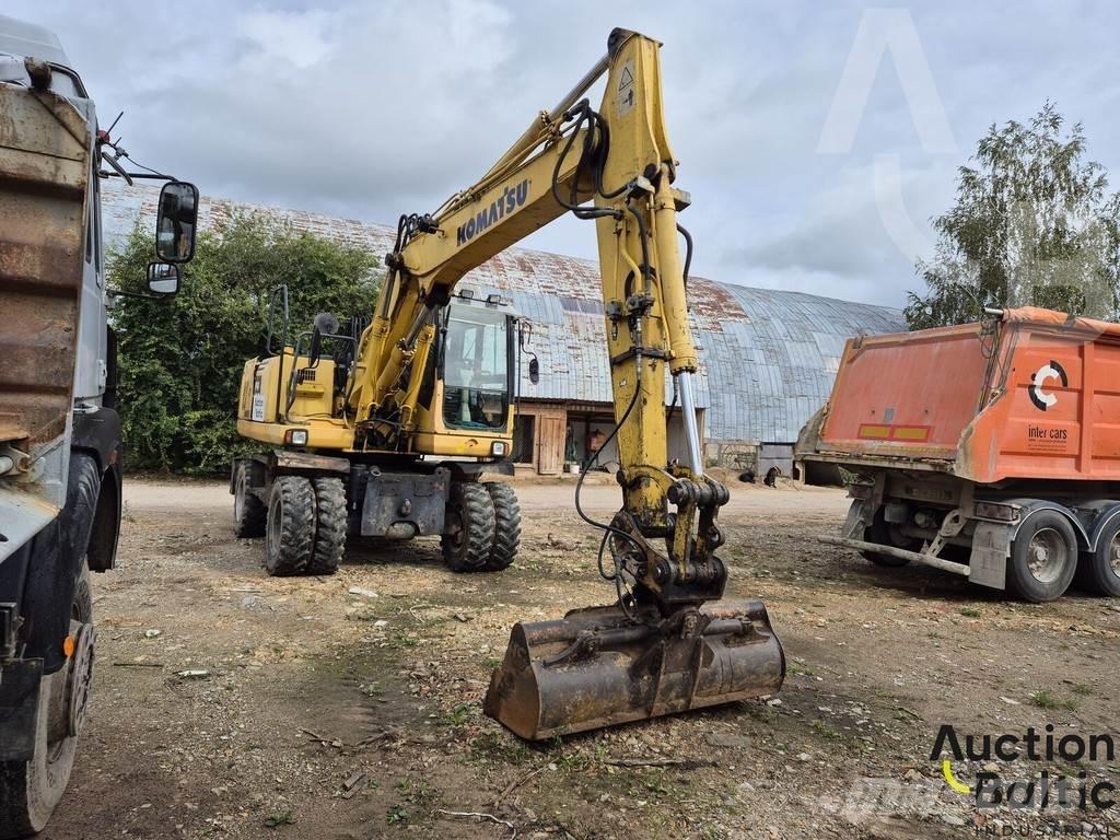 Komatsu PW160-7 Wielgraafmachines