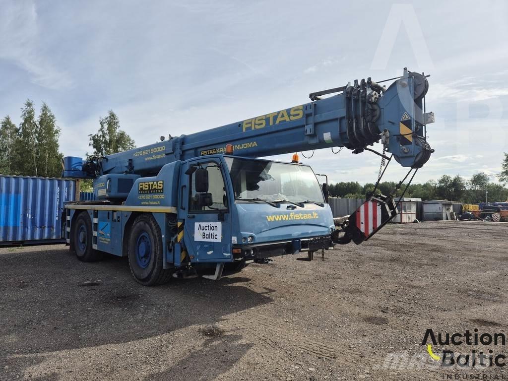 Terex AC 35 L Vlakke laadvloer met kraan