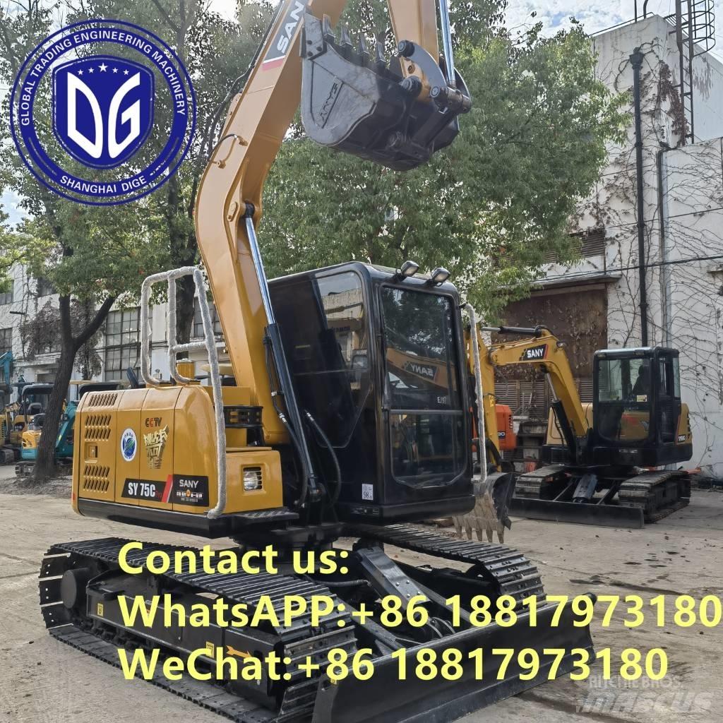 Sany SY 75 C pro Rupsgraafmachines
